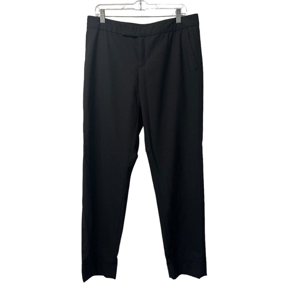 Banana Republic Martin Fit Stretch Wool Blend Career Pants  Woman Size 12 Preppy